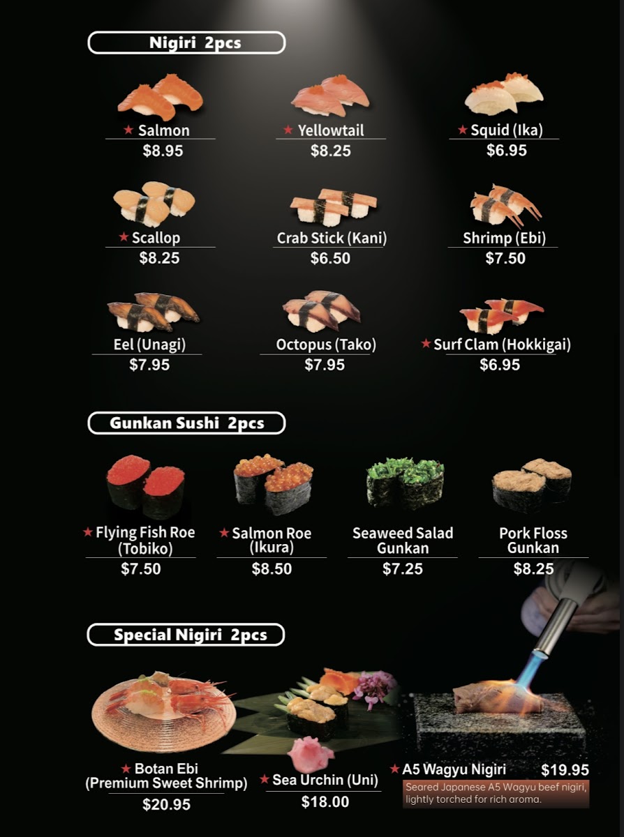 Menu The One Sushi And Ramen-3